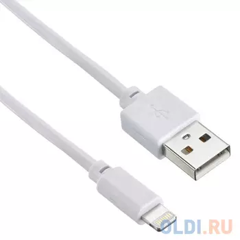 Кабель Lightning 0.15м Digma 1084549 круглый белый