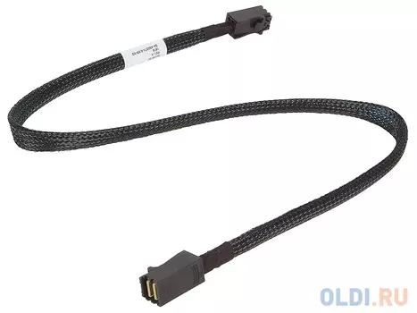 Кабель LSI CBL-SFF8643-06M (LSI00403) длина 60см, наконечники: SFF8643(контроллер)-SFF8643(корзина)