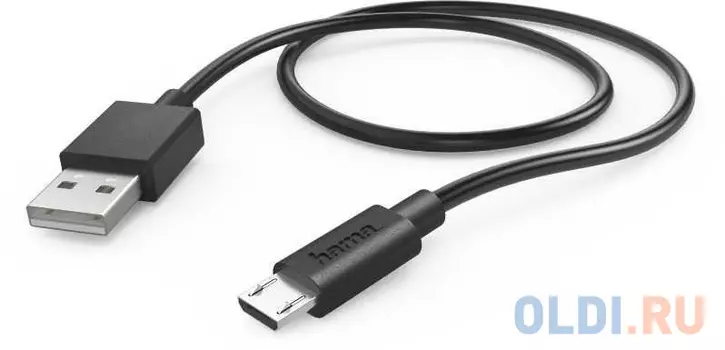 Кабель microUSB 0.75м HAMA 00178269 круглый ассорти