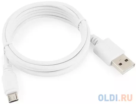 Кабель microUSB 1.8м Cablexpert круглый черный