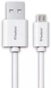 Кабель MicroUSB Belsis BS3013, 0.95 м, белый