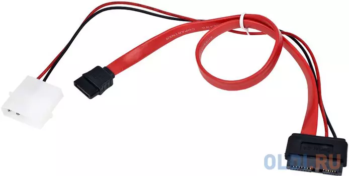 Кабель miniSATA+Molex 0.5м Gembird CC-SATA-C3