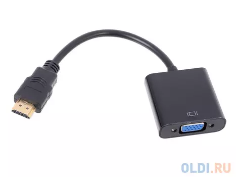 Кабель-переходник HDMI(M) - VGA(F) Telecom [TA558]