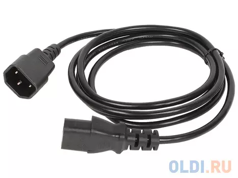 Кабель монитор - компьютер 220V (UPS - устройство) VCOM <VDE 3G*0.5mm (CE001-CU)1.8м