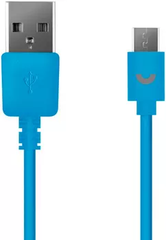 Кабель Prime Line 7218 USB - micro USB, 1,2 м., синий