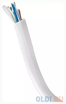 Кабель сетевой Buro UTP 4 пары cat5E solid 0.48мм CCA 305м серый