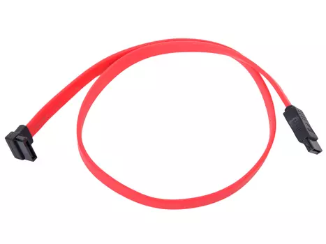 Кабель соед. SATA Gembird 50см, угловой разъем, пакет (SATA I, SATA II, SATA III)