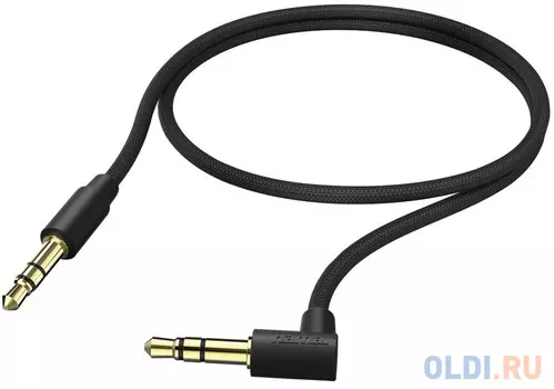 Кабель соединительный 0.5м Hama 3.5 Jack (M) - 3.5 Jack (M) позолоченные контакты черный 00173871