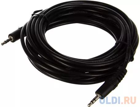 Кабель соединительный 5м Perfeo J2105 3.5 Jack (M) - 3.5 Jack (M)