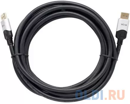 Кабель соединительный DISPLAY PORT v1.4, 8K@60Hz, 5m, медь, VCOM 