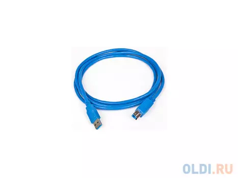 Кабель соединительный USB 3.0 AM-AM 1.8м Gembird экранированный синий CCP-USB3-AMAM-6