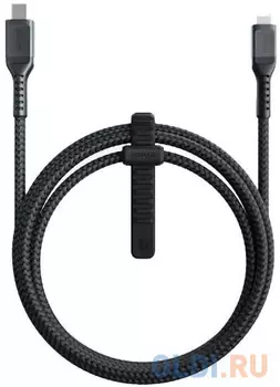 Кабель Type-C Lightning 3м Nomad NM01A11000 круглый черный