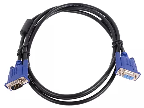 Кабель удлинительный SVGA (15m/15f) 1.8m 2 фильтра TV-COM (QCG342AD-1.8M)