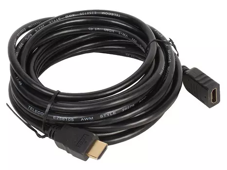 Кабель удлинительный Telecom 1.4V HDMI-19M/HDMI-19F 5m (CG501D_M/F /VHD6105D-5M)