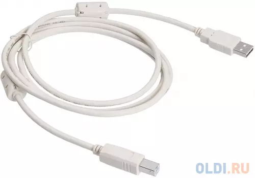 Кабель USB 2.0 AM-BM 1.8м Buro ферритовые кольца USB2.0-AM/BM-1.8M-MG 817259
