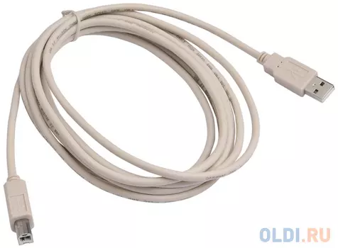 Кабель USB 2.0 AM-BM 3.0м Buro USB2.0-AM/BM-3