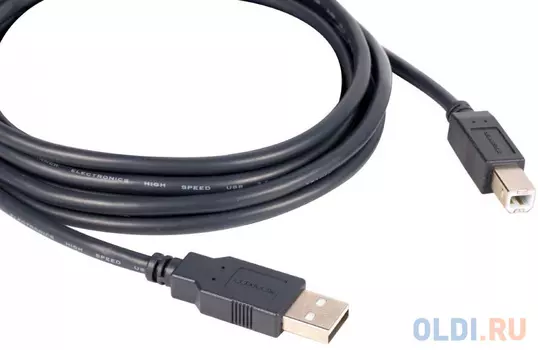 Кабель USB-A 2.0 вилка- USB-B вилка, 3 м
