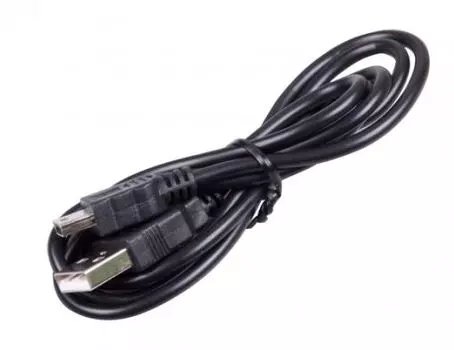 Кабель USB-miniUSB RITMIX RCC-100 Black, 1м, 1А, пакет