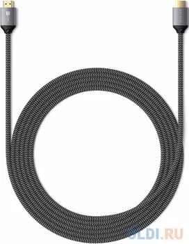 Кабель высокоскоростной Satechi 8K ULTRA HD HDMI 2.1 Cable Длина кабеля: 2 м Цвет: серый космос.