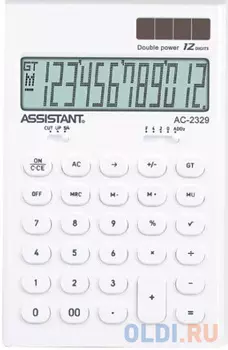 Калькулятор настольный Assistant AC-2329 12-разрядный