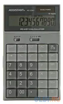 Калькулятор настольный Assistant AC-2341 12-разрядный