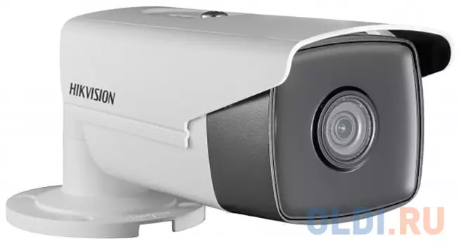 Камера IP Hikvision DS-2CD2T43G0-I8 (4 MM) CMOS 1/3" 4 мм 2688 x 1520 Н.265 H.264 MJPEG RJ45 10M/100M Ethernet PoE белый