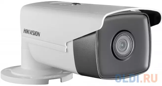 Камера IP Hikvision DS-2CD2T43G0-I8 (6 MM) CMOS 1/3" 6 мм 2688 x 1520 Н.265 H.264 MJPEG G.711 (аудио) G.722.1 G.726 RJ45 10M/100M Ethernet PoE белый