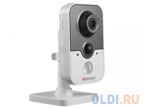 Камера IP Hikvision DS-I114W CMOS 1/4" 6 мм 1280 x 720 H.264 MJPEG RJ45 10M/100M Ethernet белый черный
