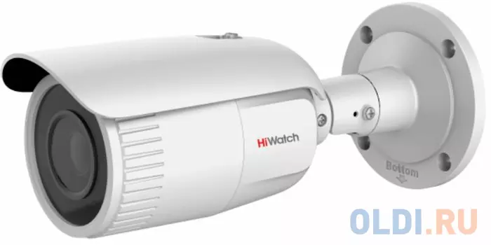 Камера IP Hikvision HiWatch DS-I256 2.8-12мм цветная CMOS 1/2.8" 2.8 мм 1920 x 1080 H.265+ H.264 H.264+ MJPEG RJ45 10M/100M Ethernet PoE —