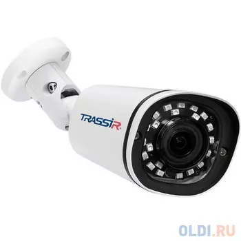 Камера IP Trassir TR-D2141IR3 2.8 CMOS 1/2.7" 2.8 мм 1920 x 1080 Н.265 H.264 RJ-45 Ethernet RJ-45 10/100Base-T PoE белый