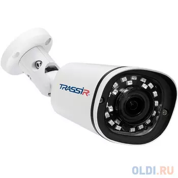 Камера IP Trassir TR-D2141IR3 3.6 CMOS 1/3" 3.6 мм 2592 х 1520 Н.265 H.264 Ethernet RJ-45 10/100Base-T RJ-45 PoE белый