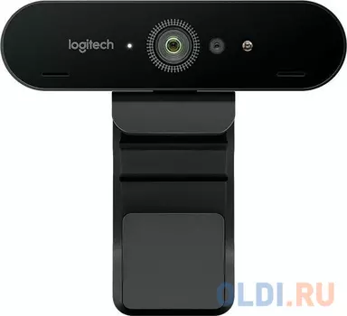 Камера Web Logitech Brio Ultra HD черный 13Mpix (4096x2160) USB3.0 с микрофоном (960-001105/960-001107)