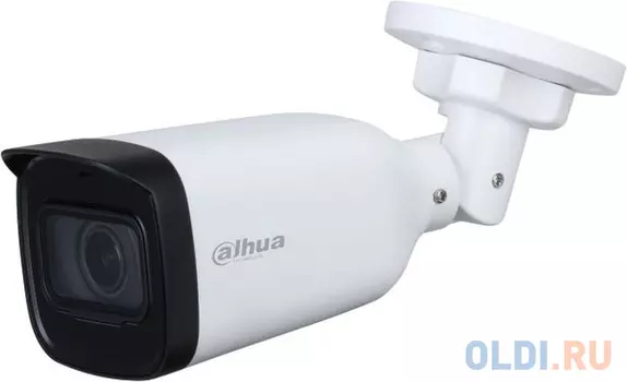 Камера видеонаблюдения аналоговая Dahua DH-HAC-B3A21P-Z 2.7-12мм HD-CVI HD-TVI цв. корп.:белый