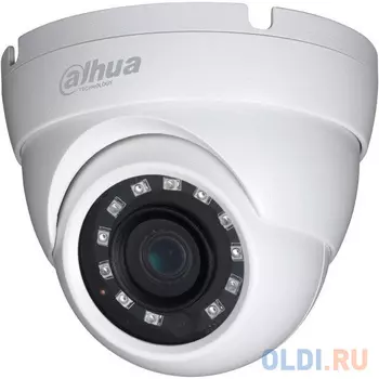 Камера видеонаблюдения Dahua DH-HAC-HDW1220MP-0280B 2.8-2.8мм цветная корп.:белый