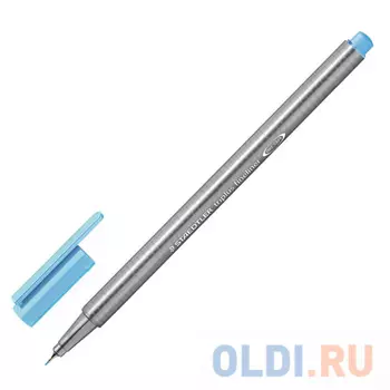 Капиллярная ручка капилярный Staedtler "Triplus Fineliner" голубой 0.3 мм