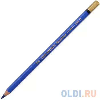 Карандаш акварельный MONDELUZ, ярко-голубой