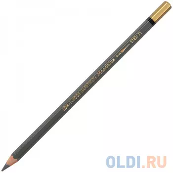 Карандаш акварельный MONDELUZ,средне-серый