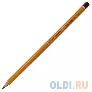 Карандаш чернографитный Koh-i-Noor Black Sun 1770/F лакированный корпус 1770/F