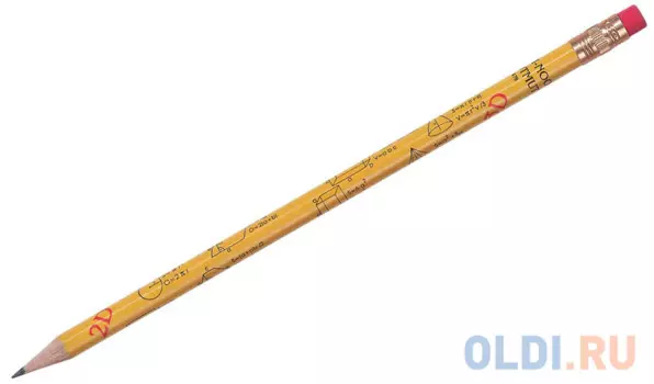 Карандаш чернографитный Koh-i-Noor Фото-узоры 180 мм 1271/36003 в ассортименте 1271/36003