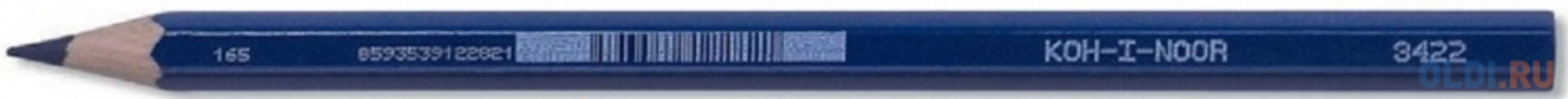 Карандаш цветной Koh-i-Noor Blue Star, синий 3422 3422