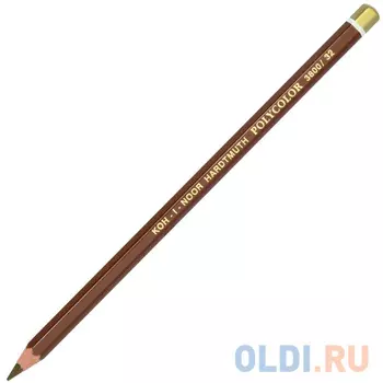 Карандаш цветной Koh-i-Noor POLYCOLOR, натуральная охра 175 мм 3800/32