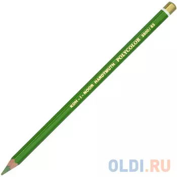 Карандаш цветной Koh-i-Noor POLYCOLOR, светло-зеленый 175 мм 3800/63