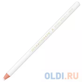 Карандаш цветной UNI 7600 WHITE 176 мм восковые 142625