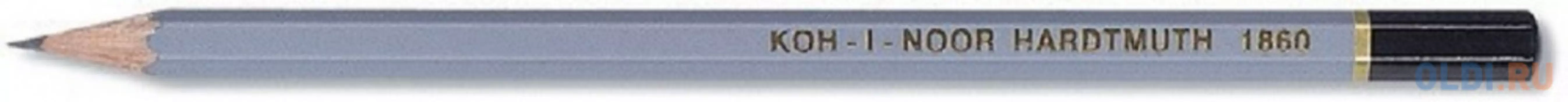 Карандаш графитовый Koh-i-Noor Gold Star 1860 HB 175 мм чернографитный