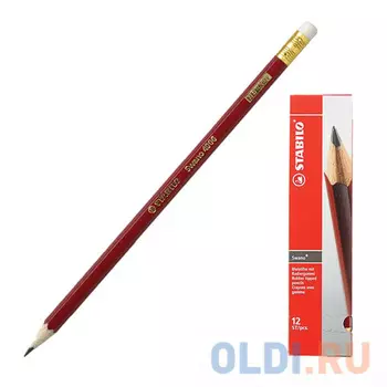 Карандаш графитовый Stabilo 181099 "Swano" 175 мм