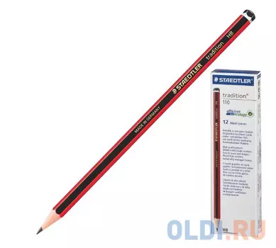 Карандаш графитовый Staedtler 181165 "Tradition" 180 мм