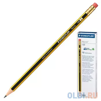 Карандаш графитовый Staedtler 181172 "Noris" 180 мм