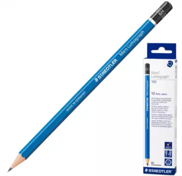 Карандаш графитовый Staedtler "Mars Lumograph" 175 мм 6H