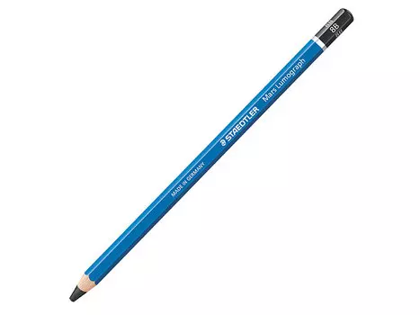 Карандаш графитовый Staedtler "Mars Lumograph" 8B 175 мм