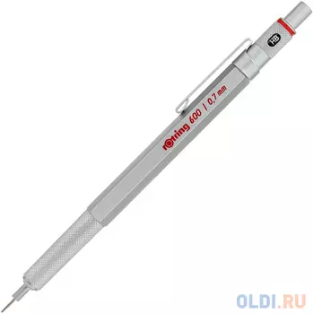Карандаш механический Rotring 600 0.7мм серебристый 133.5 мм 1904444